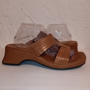 Clarks Chunky Heels / US 11 / Tan